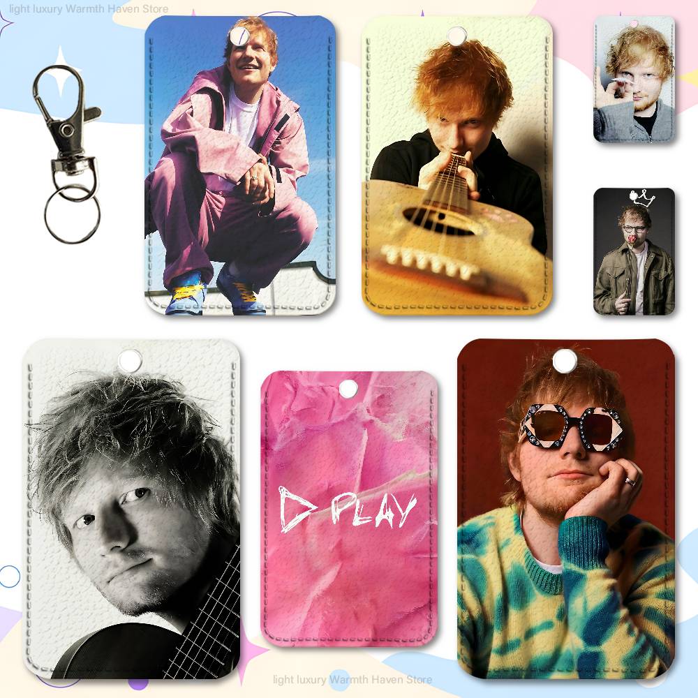 Leather Work Is - E-Ed S-Sheeran Play Holder Keychain For