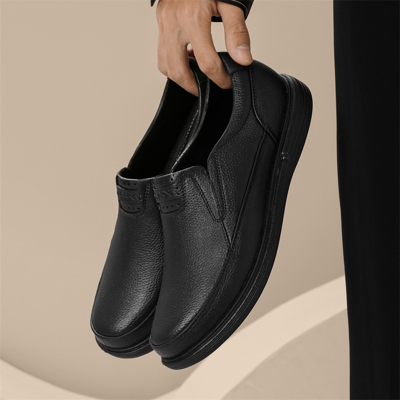New Low-cut Men's Rain Boots f - Leather Work Youtube recension och pris