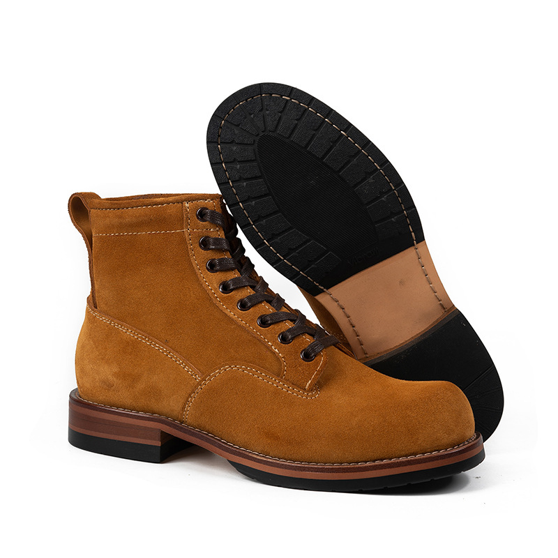 Casual High-Top Desert Boot Re - Leather Work Youtube recension och pris