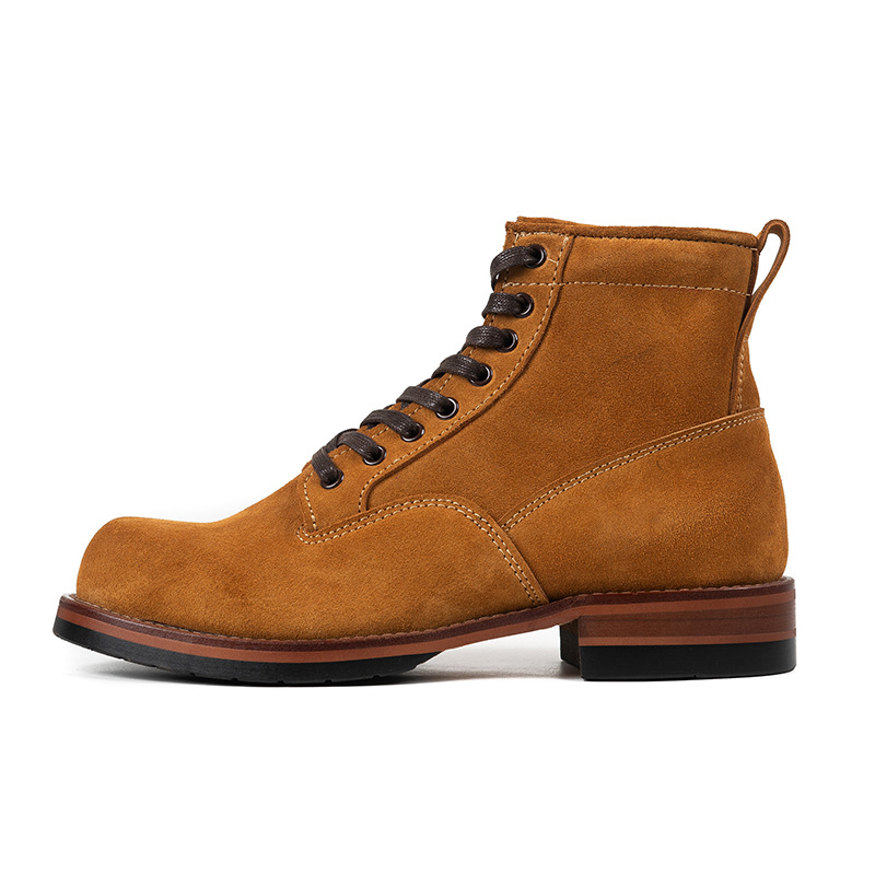 Casual High-Top Desert Boot Re - Leather Work Youtube recension och pris