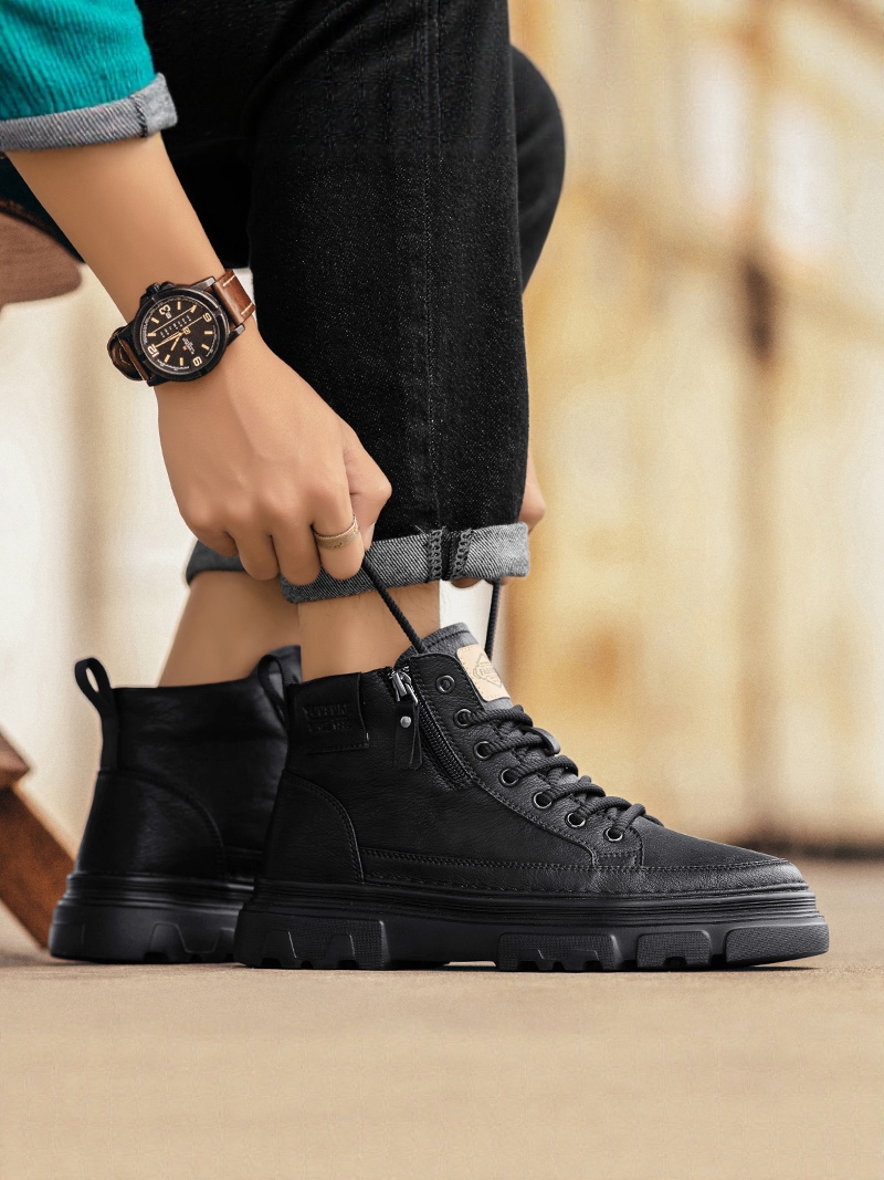 Casual  Boots Men's Lightweigh - Leather Work Youtube recension och pris