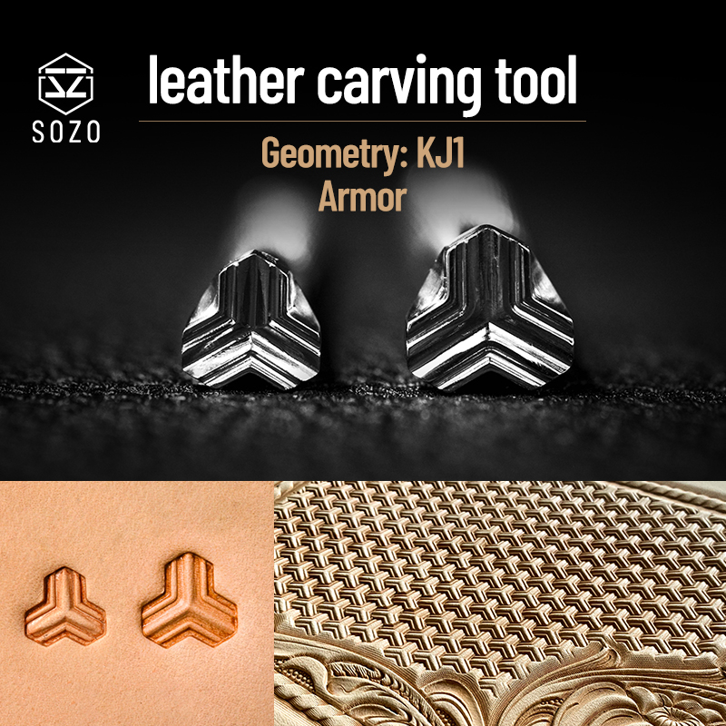 SOZO KJ1 Leather Work Stamping - Leatherwork Free Patterns recension och pris