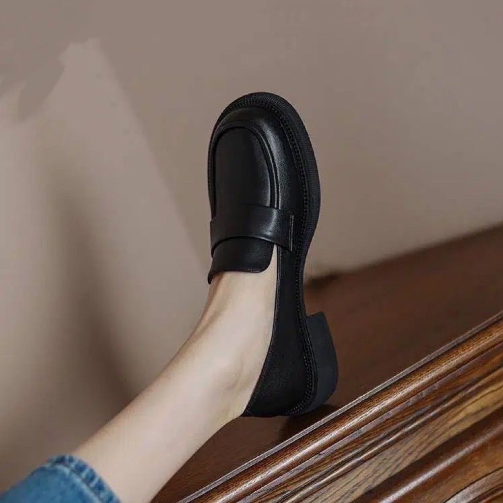 Women's Genuine Leather Flat S - Leather Work Women Shoes recension och pris