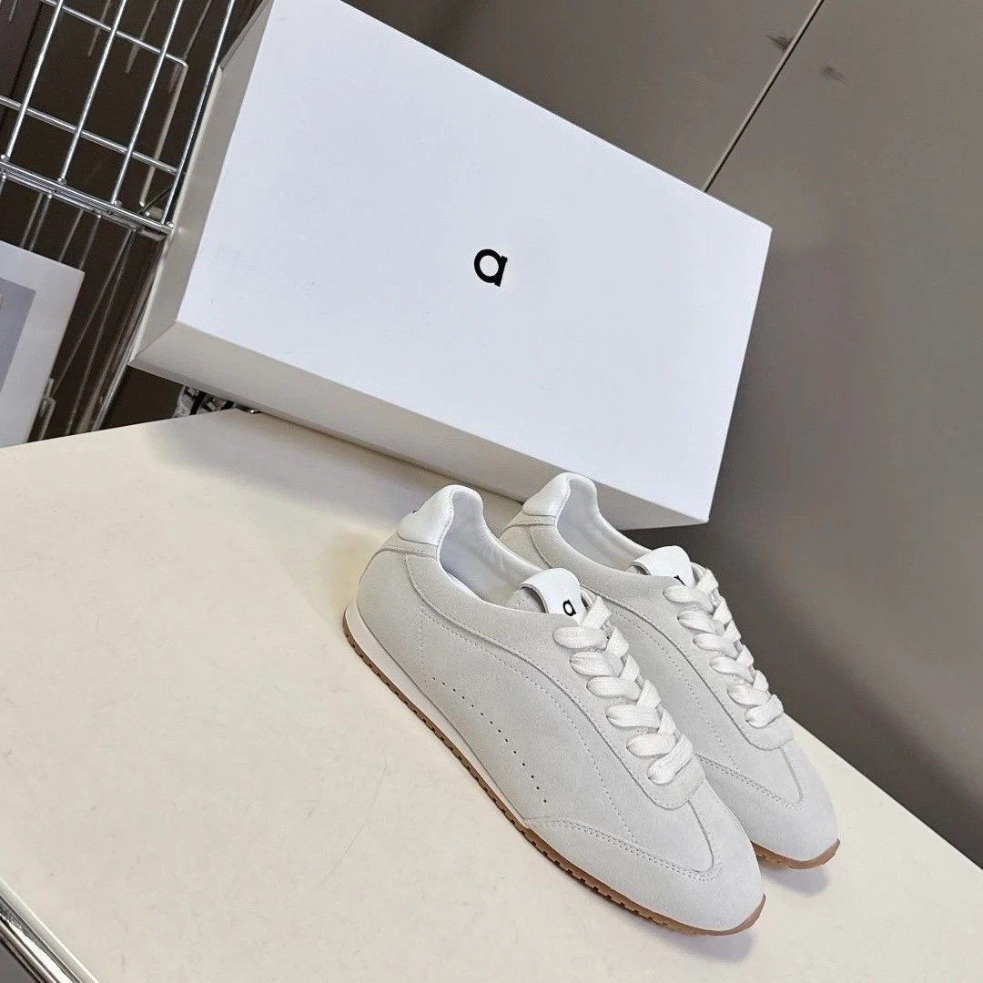 European-style Women's White S - Leather Work Flats recension och pris