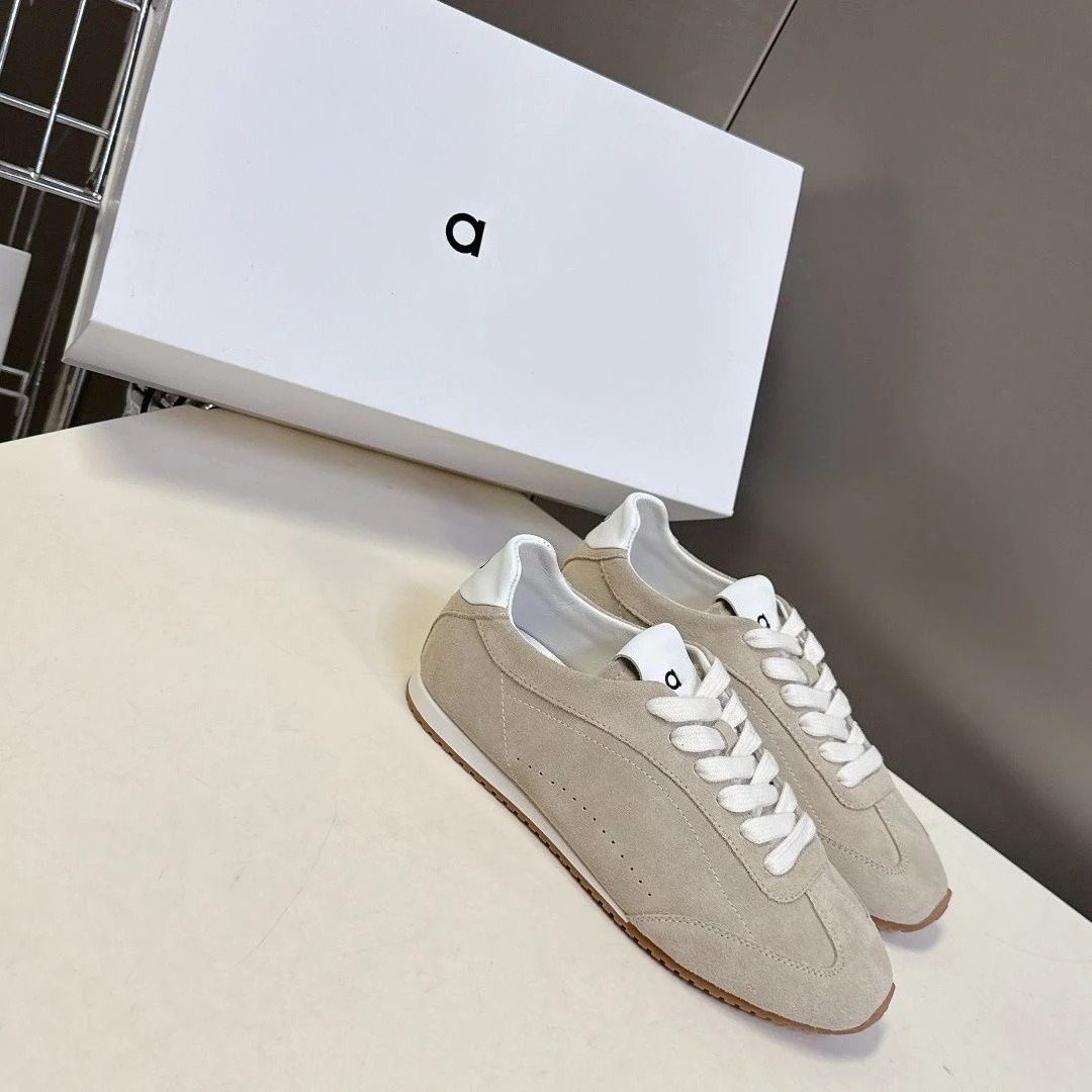 European-style Women's White S - Leather Work Flats recension och pris
