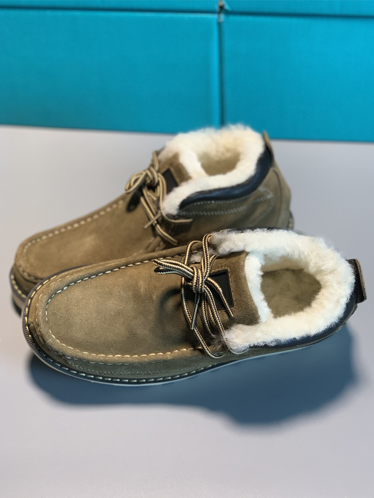Men's  Boots Fur Lined Thick B - Leather Work Youtube recension och pris