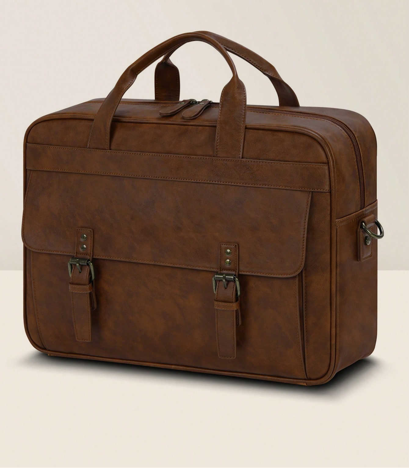 Vintage Leather Messenger Bag  - Leather Work Bag Laptop recension och pris