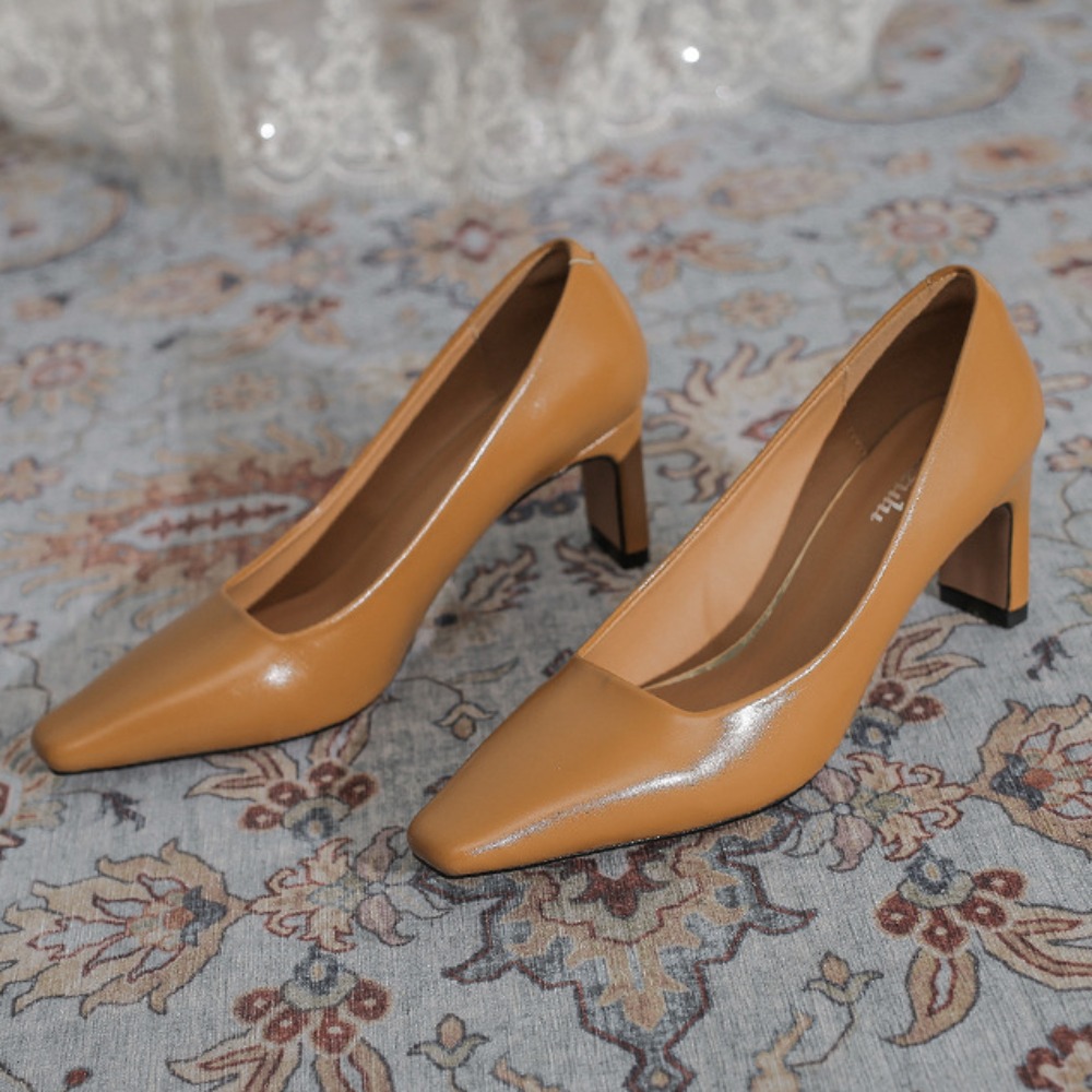 High Heels Women's New Profess - Leather Work Women Shoes recension och pris