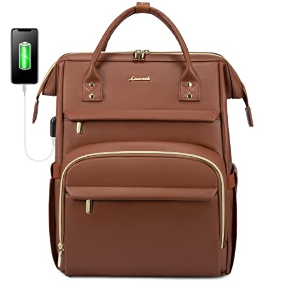 Leather Laptop Backpack for Wo - Leather Work Is recension och pris