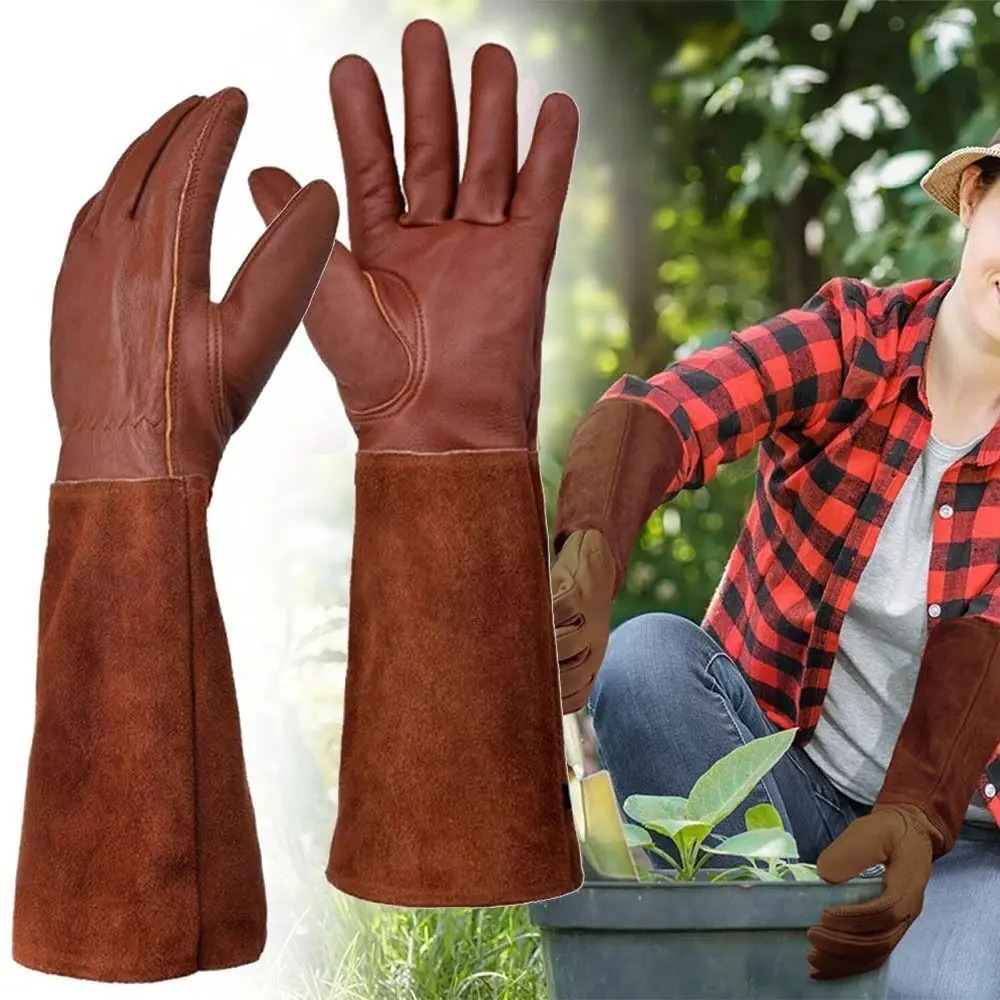 Long Tube Gardening Safety Wor - Leather Work Youtube recension och pris