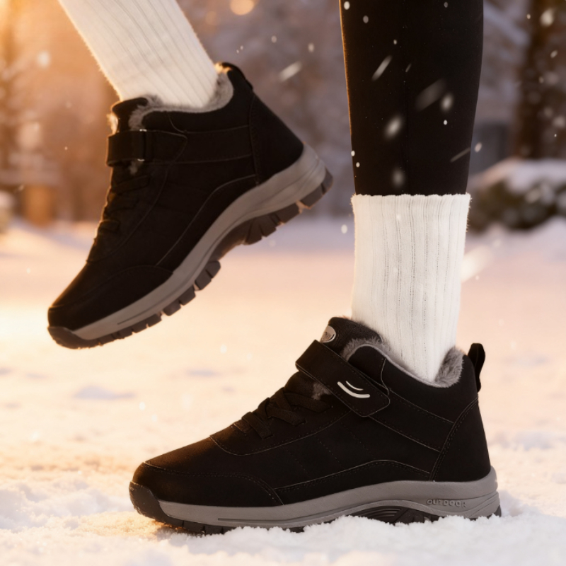 Winter Boots for Women Casual  - Leather Work Women Shoes recension och pris