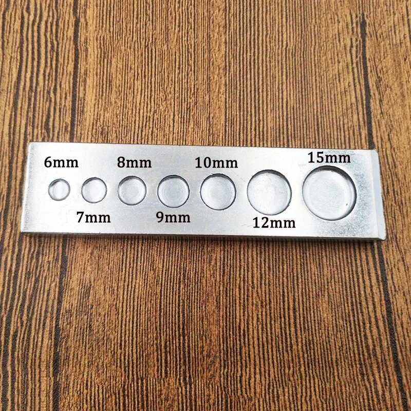 7 in 1 Bottom Plate Rivet Butt - Leatherwork Rivet Setter recension och pris