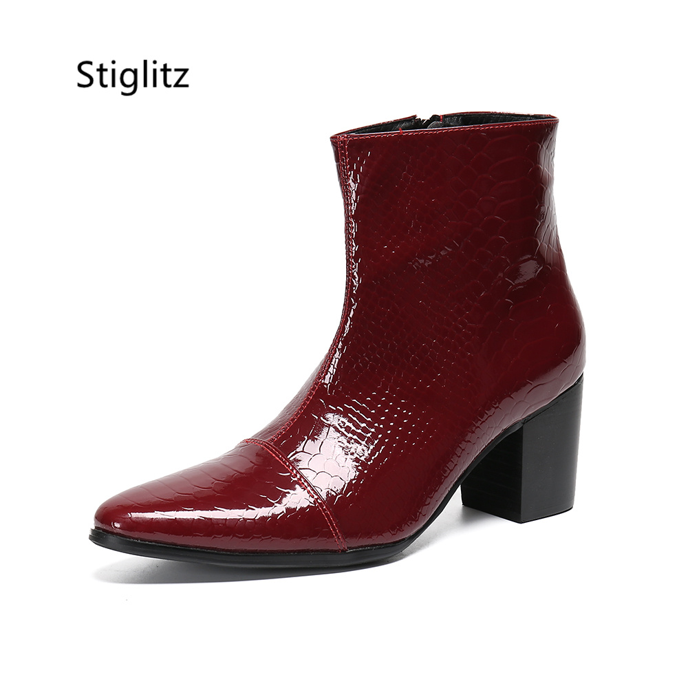 Black Red Genuine Leather Men' - Leatherwork Free Patterns recension och pris