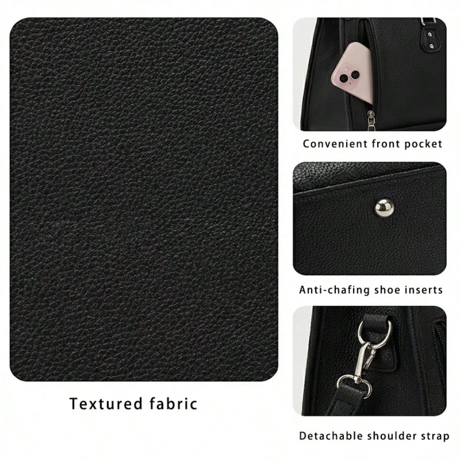 2-In-1 Women's Laptop Tote Bag - Leather Work Bag Laptop recension och pris