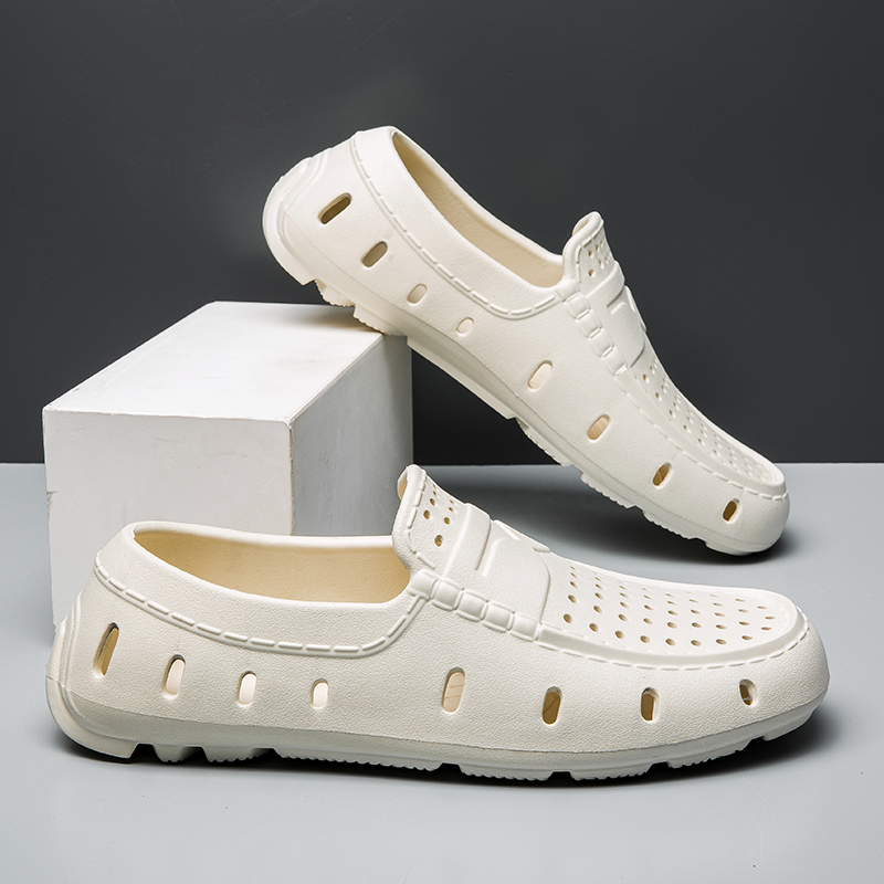 YUYIN Men's Eva Slippers Non-s - Leather Work Flats recension och pris