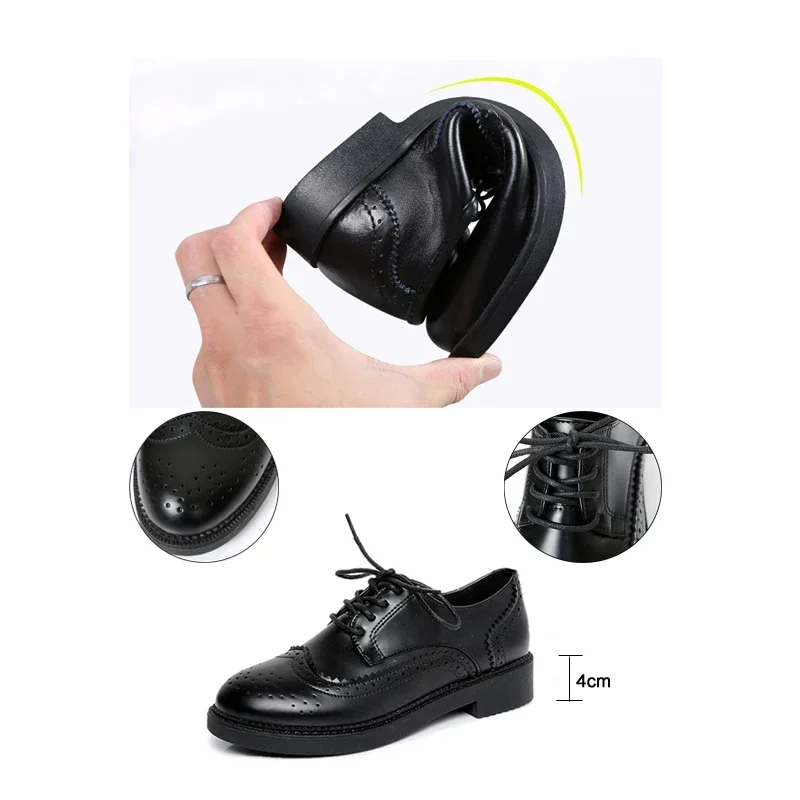 2025 Autumn Women Oxford Flats - Leather Work Women Shoes recension och pris
