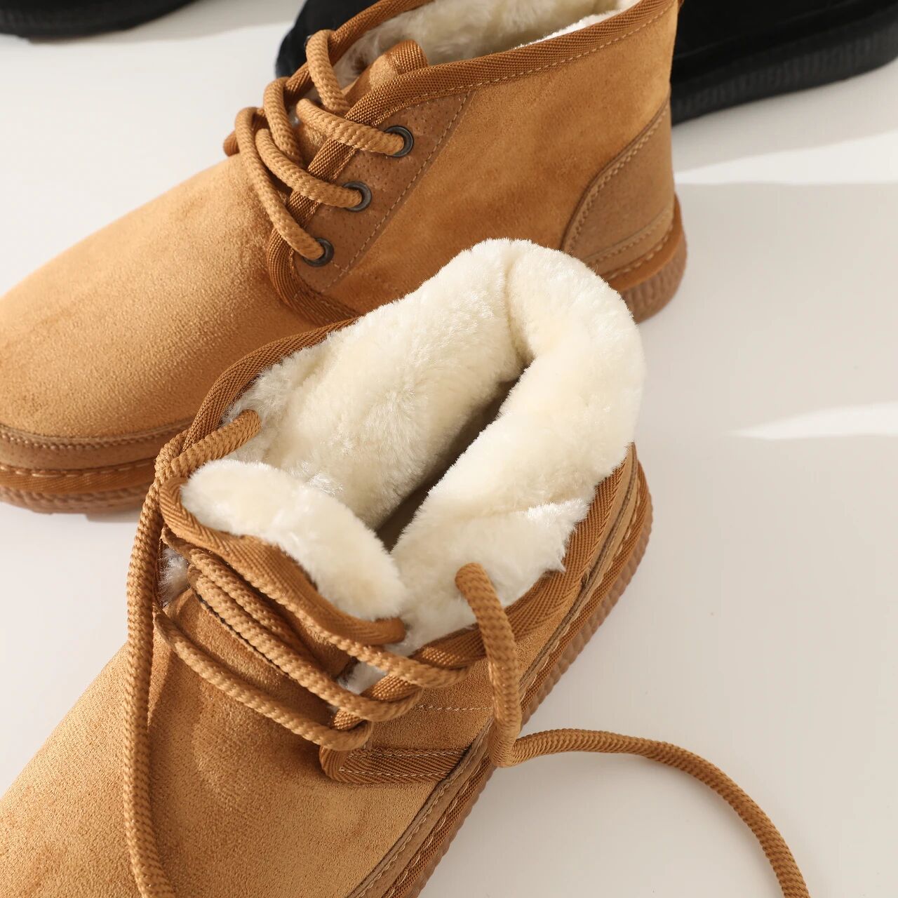 Men's Winter Thickened Fleece  - Leather Work Youtube recension och pris