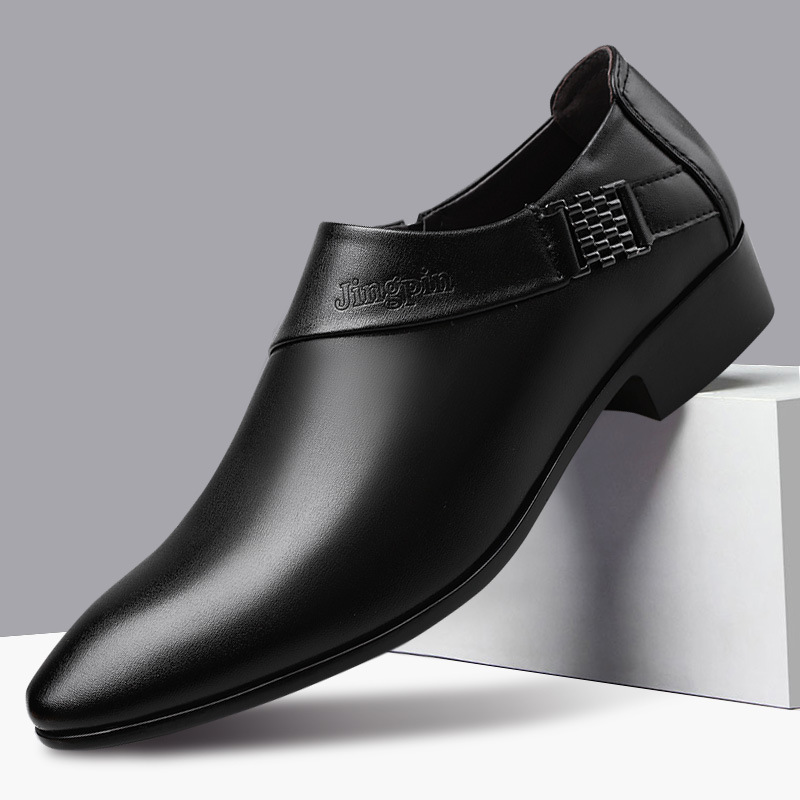 Men PU Leather Shoes Formal Dr - Leather Work Dress recension och pris