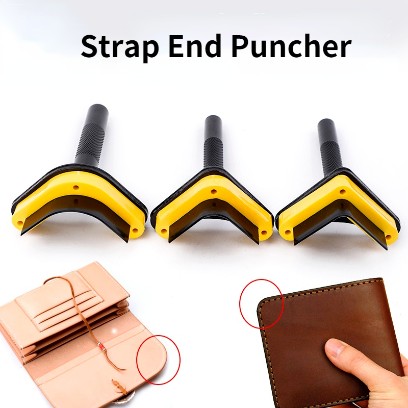 Leather Round Corner Punch Str - Round Knife Leatherwork recension och pris