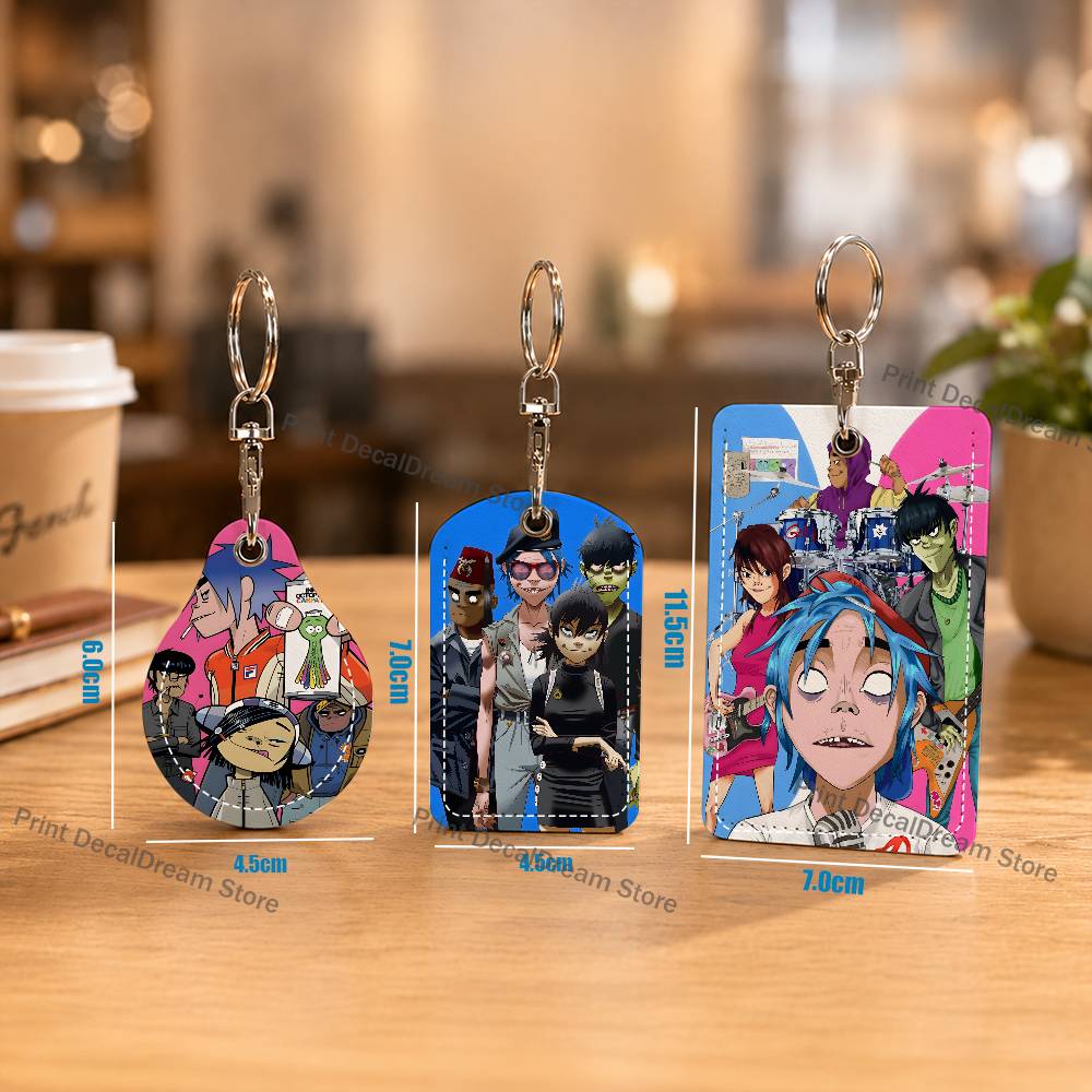 Band G-Gorillaz Holder Keychai - Leather Work Is recension och pris