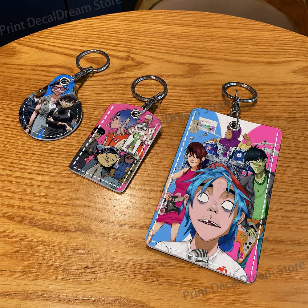 Band G-Gorillaz Holder Keychai - Leather Work Is recension och pris