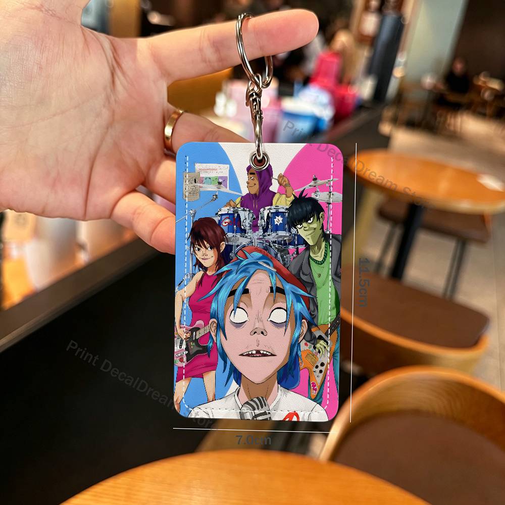 Band G-Gorillaz Holder Keychai - Leather Work Is recension och pris