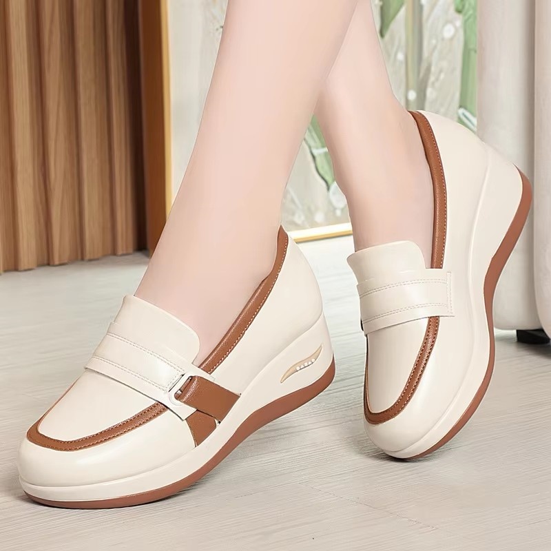 All Match Comfortable Breathab - Leather Work Women Shoes recension och pris