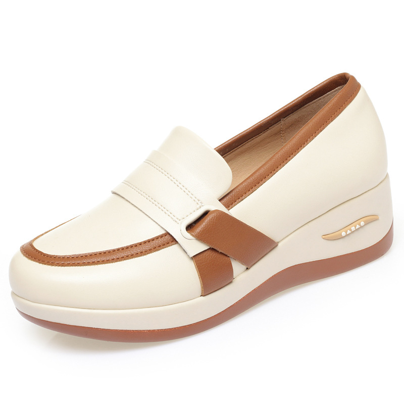All Match Comfortable Breathab - Leather Work Women Shoes recension och pris