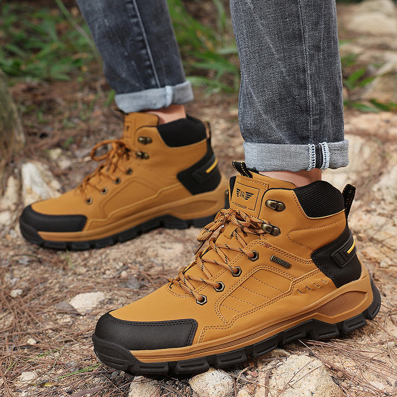 New Autumn Men's Boots Fashion - Leather Work Is recension och pris