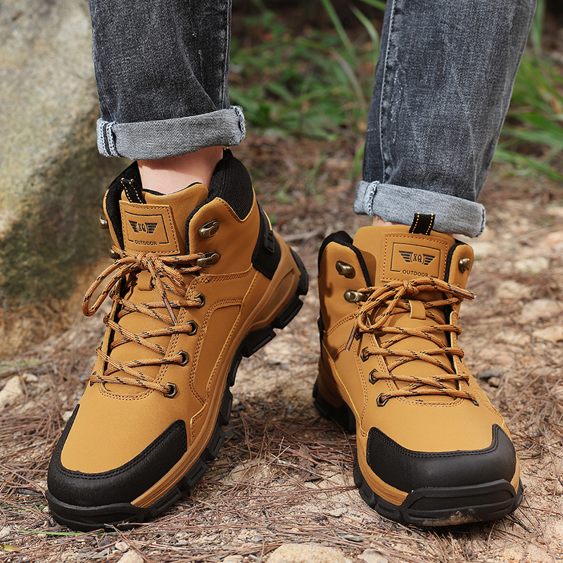 New Autumn Men's Boots Fashion - Leather Work Is recension och pris