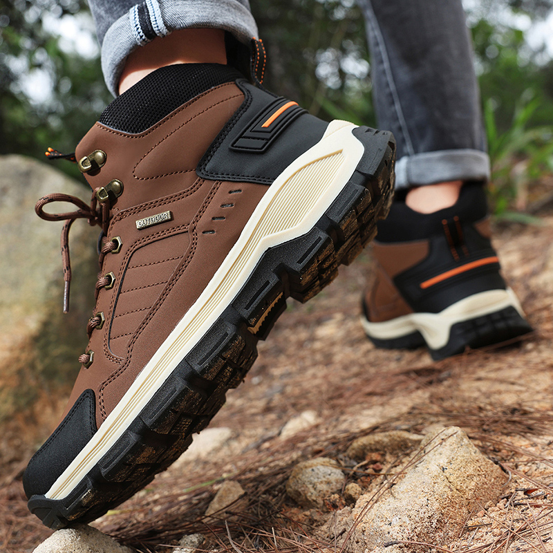 New Autumn Men's Boots Fashion - Leather Work Is recension och pris