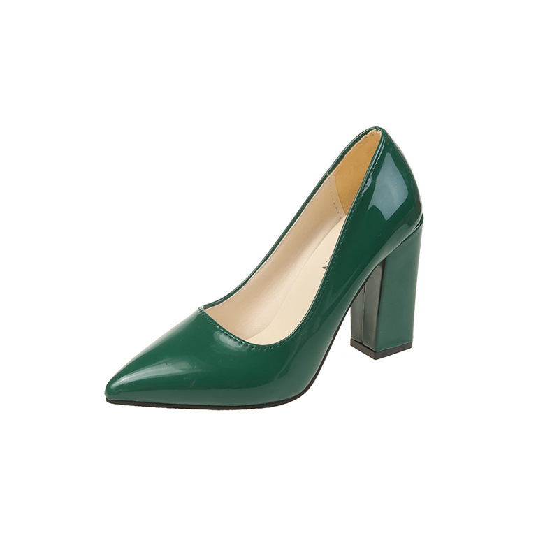 2025 New High Heeled Women's S - Leather Work Dress recension och pris