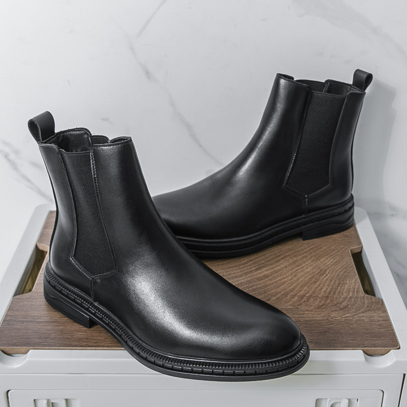 British Style Chelsea Men's Bo - Leather Work Flats recension och pris