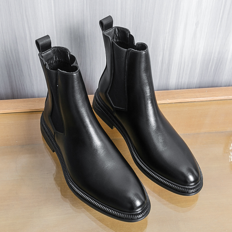 British Style Chelsea Men's Bo - Leather Work Flats recension och pris