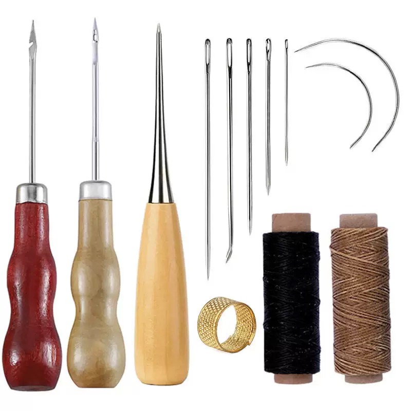 13 Pcs Leather Sewing Set Hand - Leatherwork Thread recension och pris