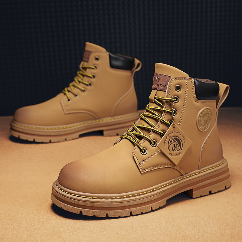 Men's  Boots Winter Wear Resis - Leather Work Youtube recension och pris