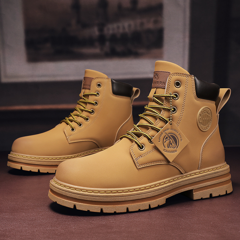 Men's  Boots Winter Wear Resis - Leather Work Youtube recension och pris