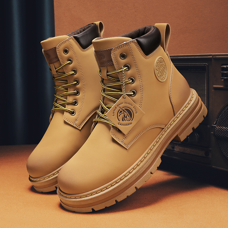 Men's  Boots Winter Wear Resis - Leather Work Youtube recension och pris
