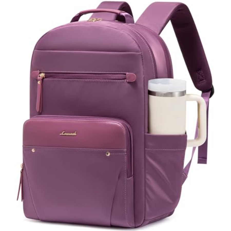 Laptop Backpack for Women with - Leather Work Is recension och pris