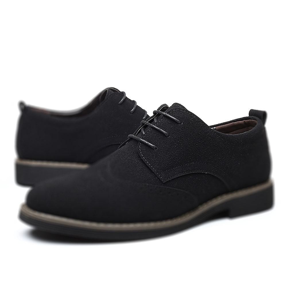 Men's Casual Business Lace-Up  - Leatherworking Classic recension och pris