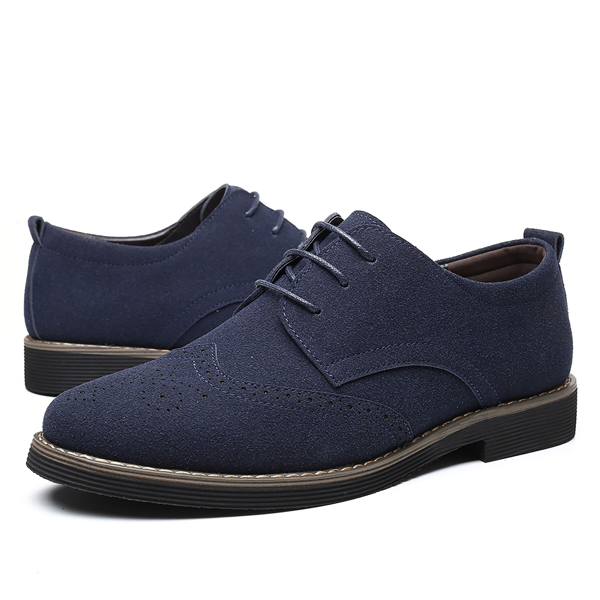 Men's Casual Business Lace-Up  - Leatherworking Classic recension och pris