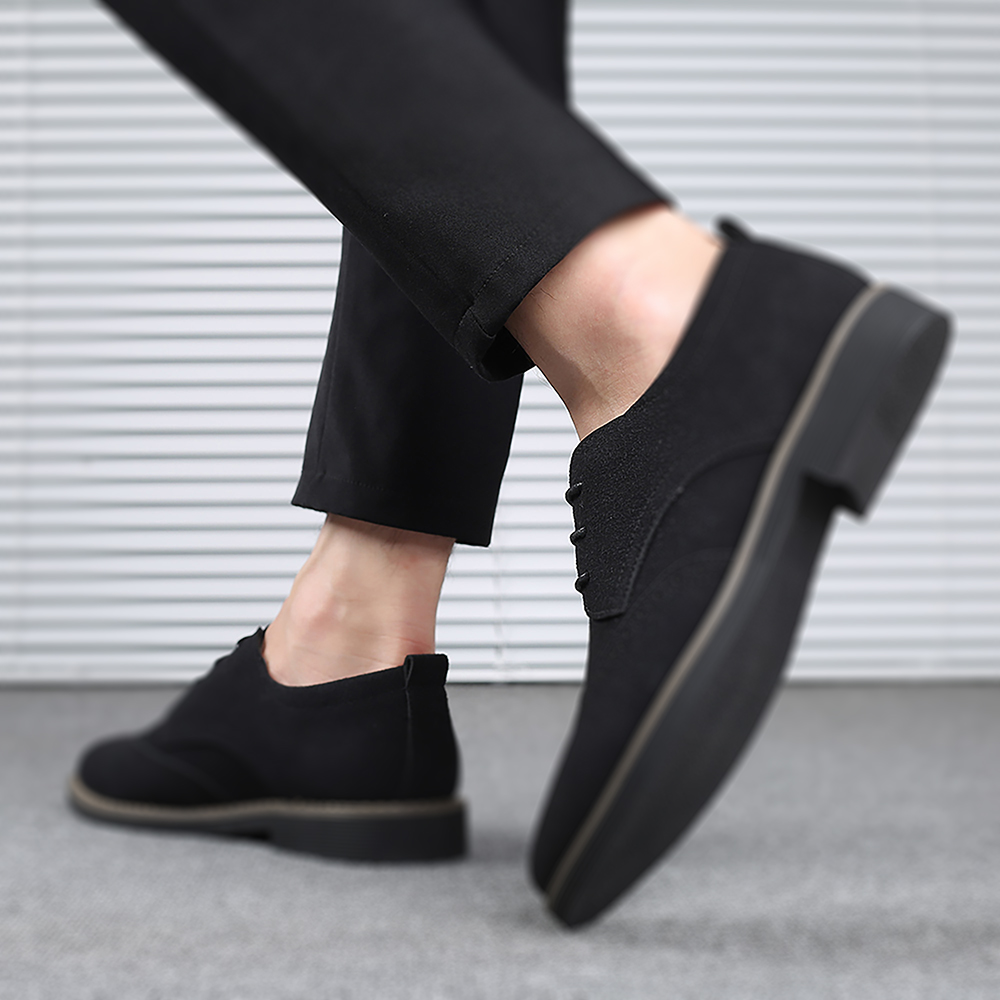 Men's Casual Business Lace-Up  - Leatherworking Classic recension och pris