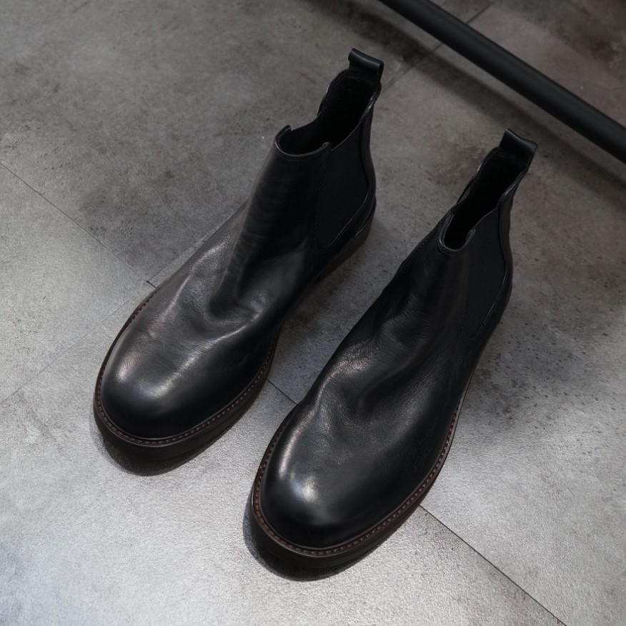Retro Bla Chelsea Boots Men's  - Leather Work Youtube recension och pris