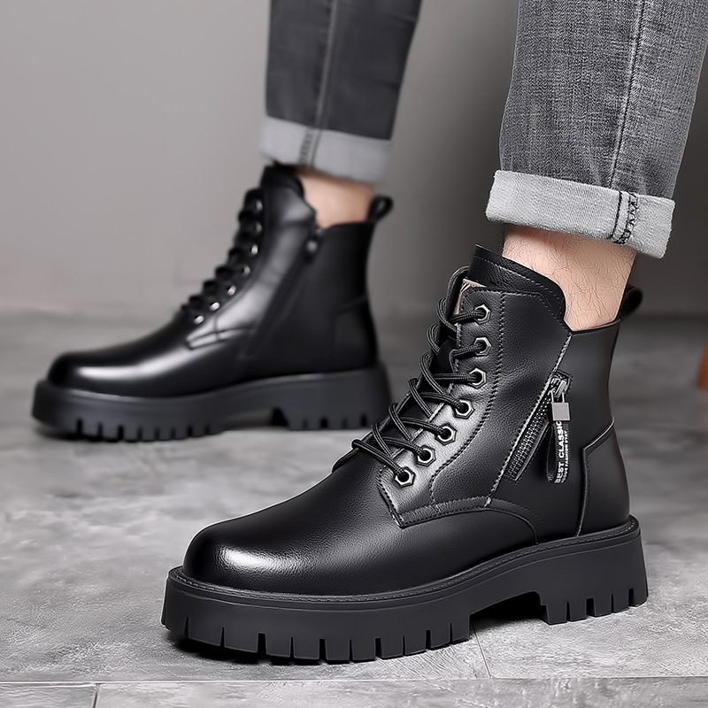 Men Classic Genuine Leather Bo - Leather Work Is recension och pris