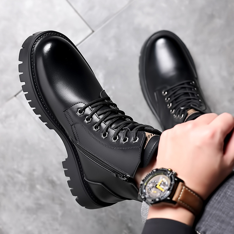 Men Classic Genuine Leather Bo - Leather Work Is recension och pris