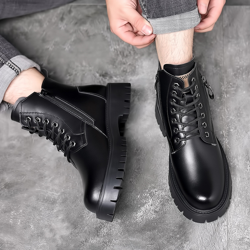 Men Classic Genuine Leather Bo - Leather Work Is recension och pris