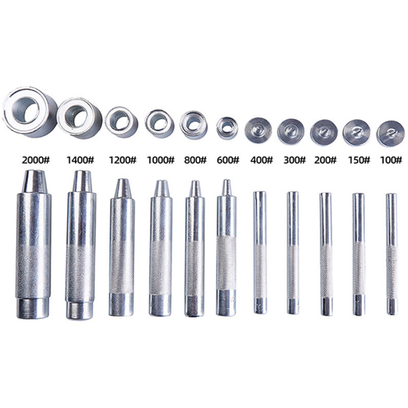 Punching Holes Tools  Set，3.5- - Leatherwork Rivet Setter recension och pris