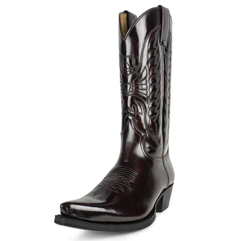 Cowboy Men Women Country Vinta - Leather Work Women Shoes recension och pris