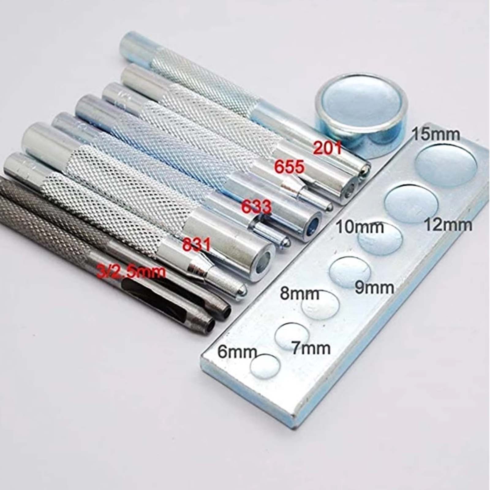11pcs Snap Rivet Setter, Leath - Leatherwork Rivet Setter recension och pris