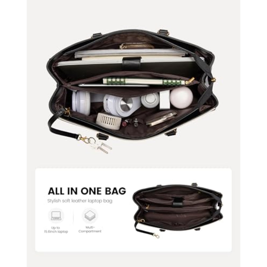 Vintage Leather Work Tote - La - Leather Work Is recension och pris